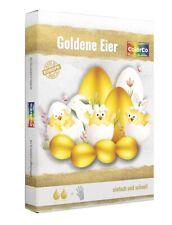 Eierfarben - Goldene Eier - 2 flüssige Eierfarben Gold - 16 Milliliter