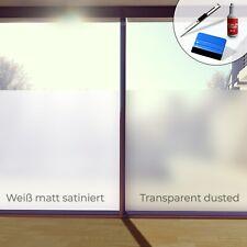 Milchglasfolie (15,50€/m²) Glasdekor Fensterfolie Sichtschutz Tür Büro Dusche